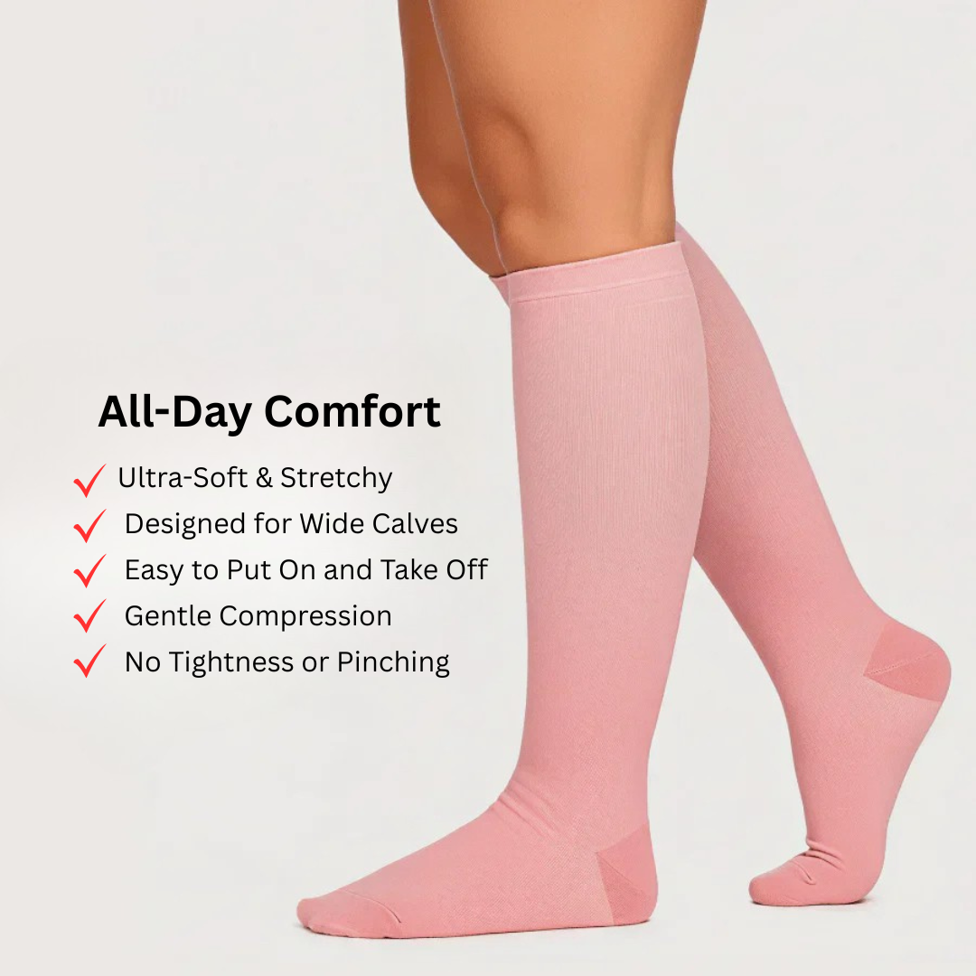 Compression Stockings for Pain-free Legs and Feet