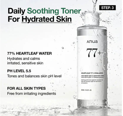 ANUA Ultimate Korean Skincare Set